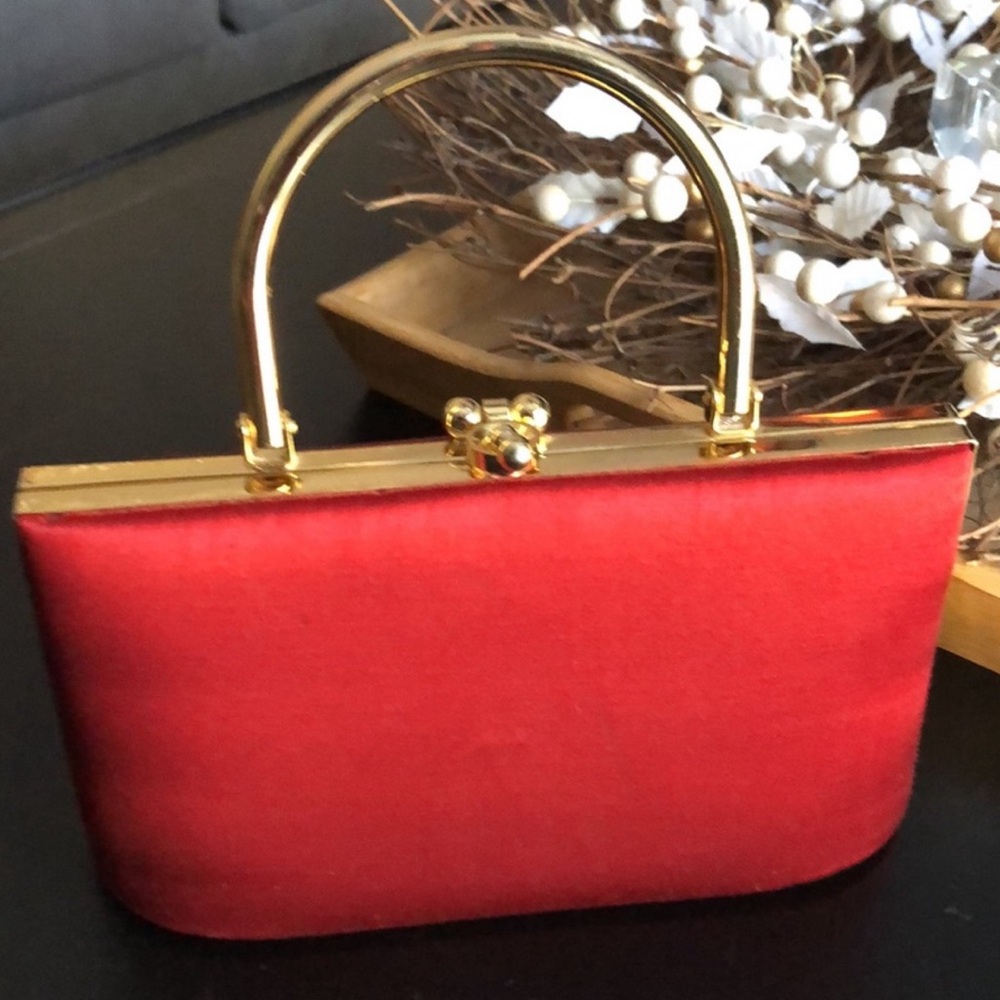 Valerie Stevens Satin Evening Bag